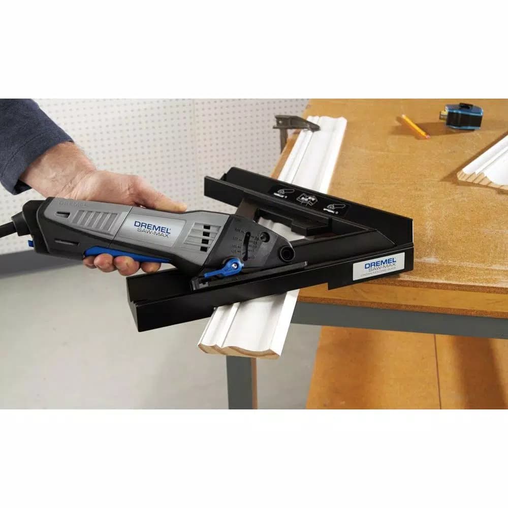 Dremel Saw-Max Crown Molding Guide for Dremel Saw-Max SM600, Cuts Up to 9/16 in. Thick