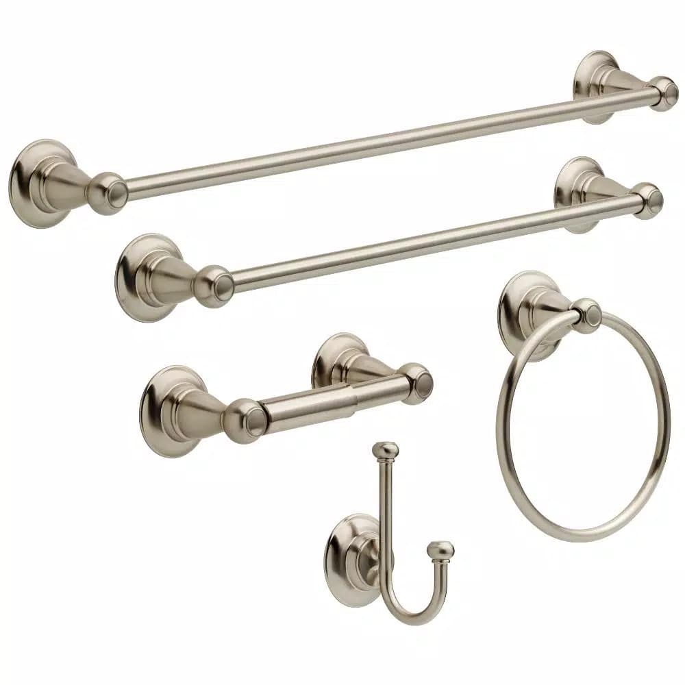 Delta Porter 18 in. Towel Bar, Brushed Nickel
