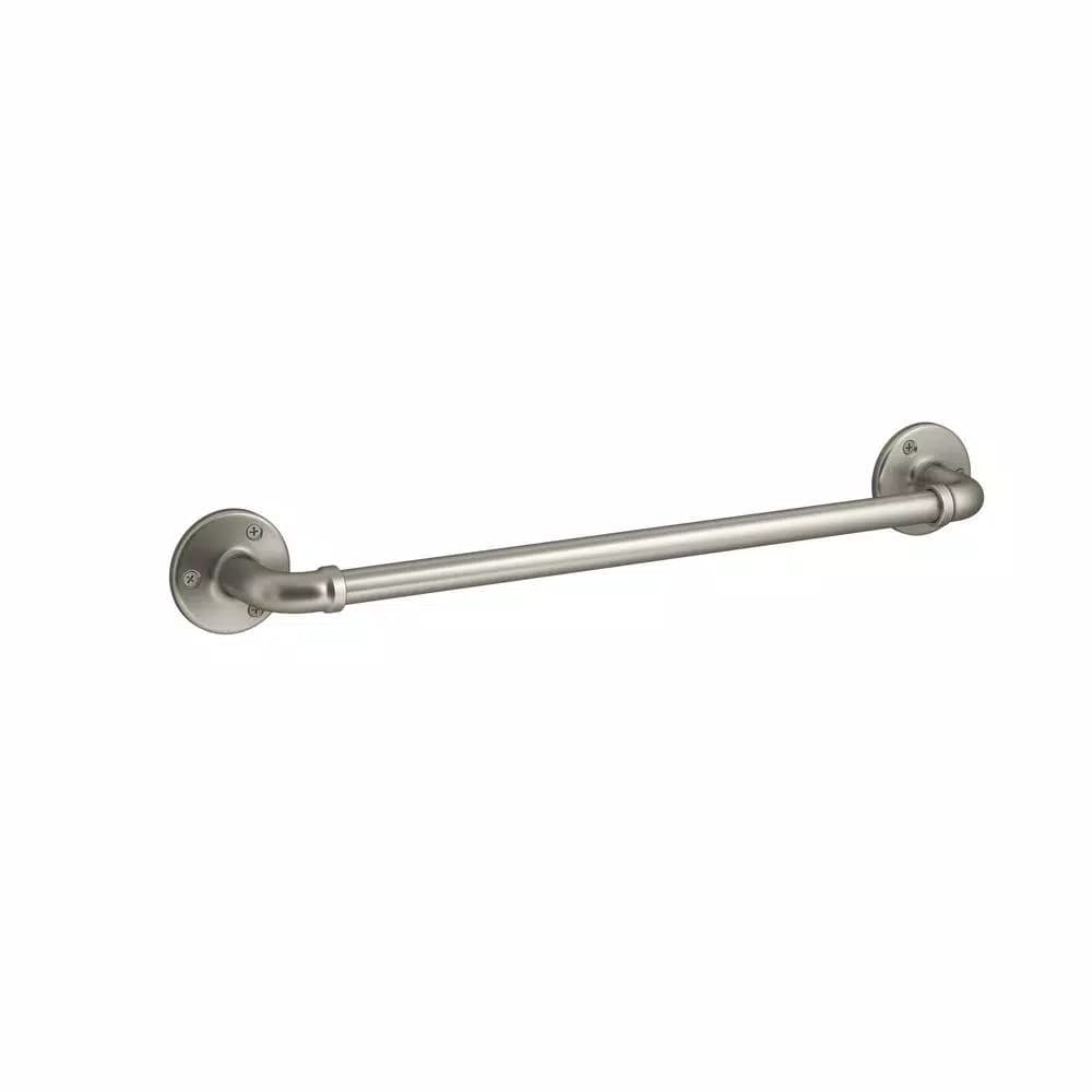 KOHLER Worth 18 in. Single Towel Bar in Brushed Nickel
