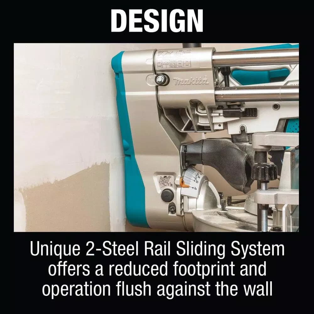 Makita 18V X2 LXT 36V 12 in. Brushless Dual-Bevel Sliding Compound Miter Saw Kit with Brad & Finish Nailer Bonus