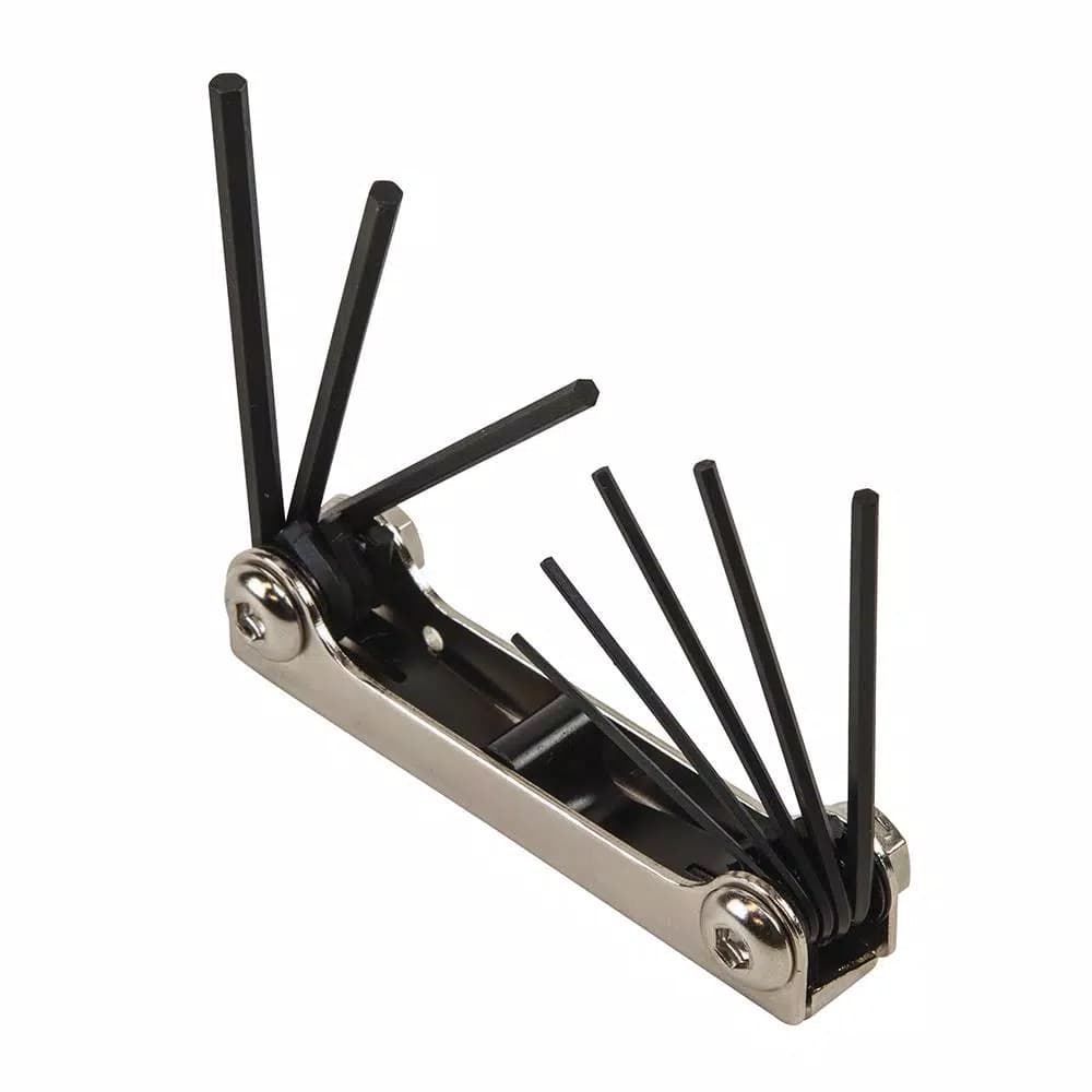 Klein Tools 8-Key Folding Hex Key Set, SAE