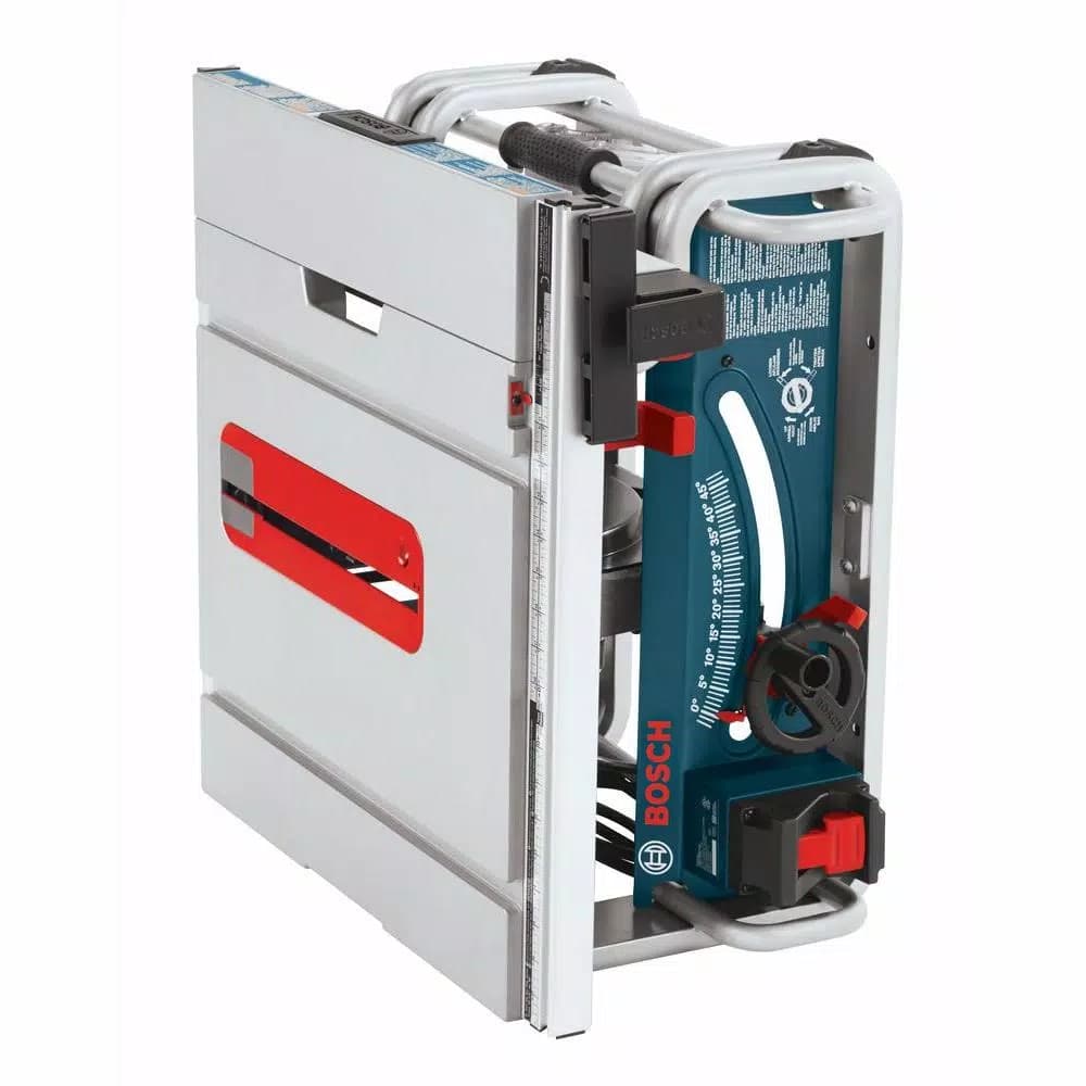 Bosch 10 in. Corded Portable Table Saw, 15 Amp, 4 HP with Smart Guard System