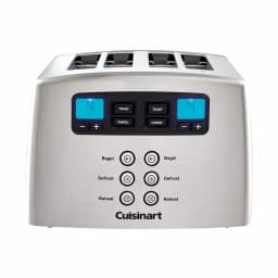 Cuisinart Touch to Toast 4-Slice Stainless Steel Wide Slot Leverless Toaster thumbnail 2