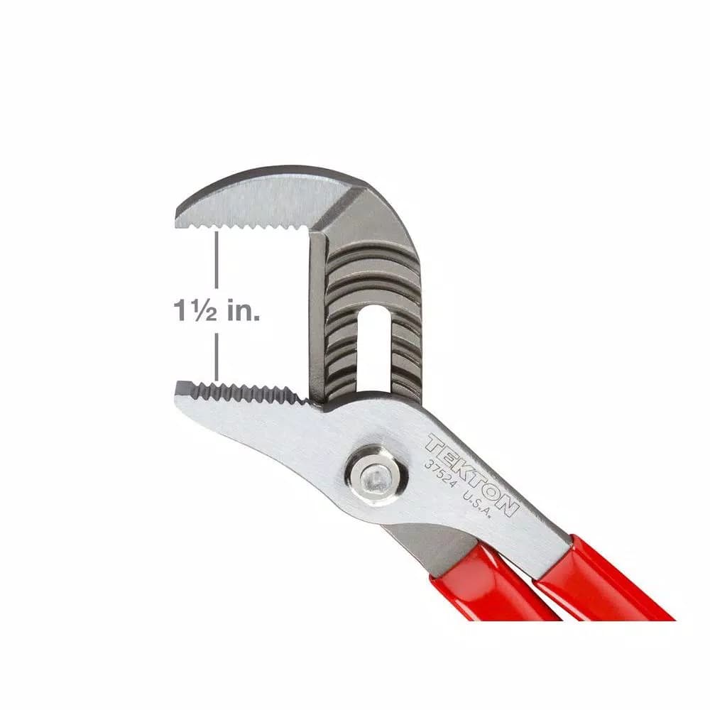 TEKTON 3-Piece Plier Set: Slip Joint, Long Nose, and Groove Joint Pliers