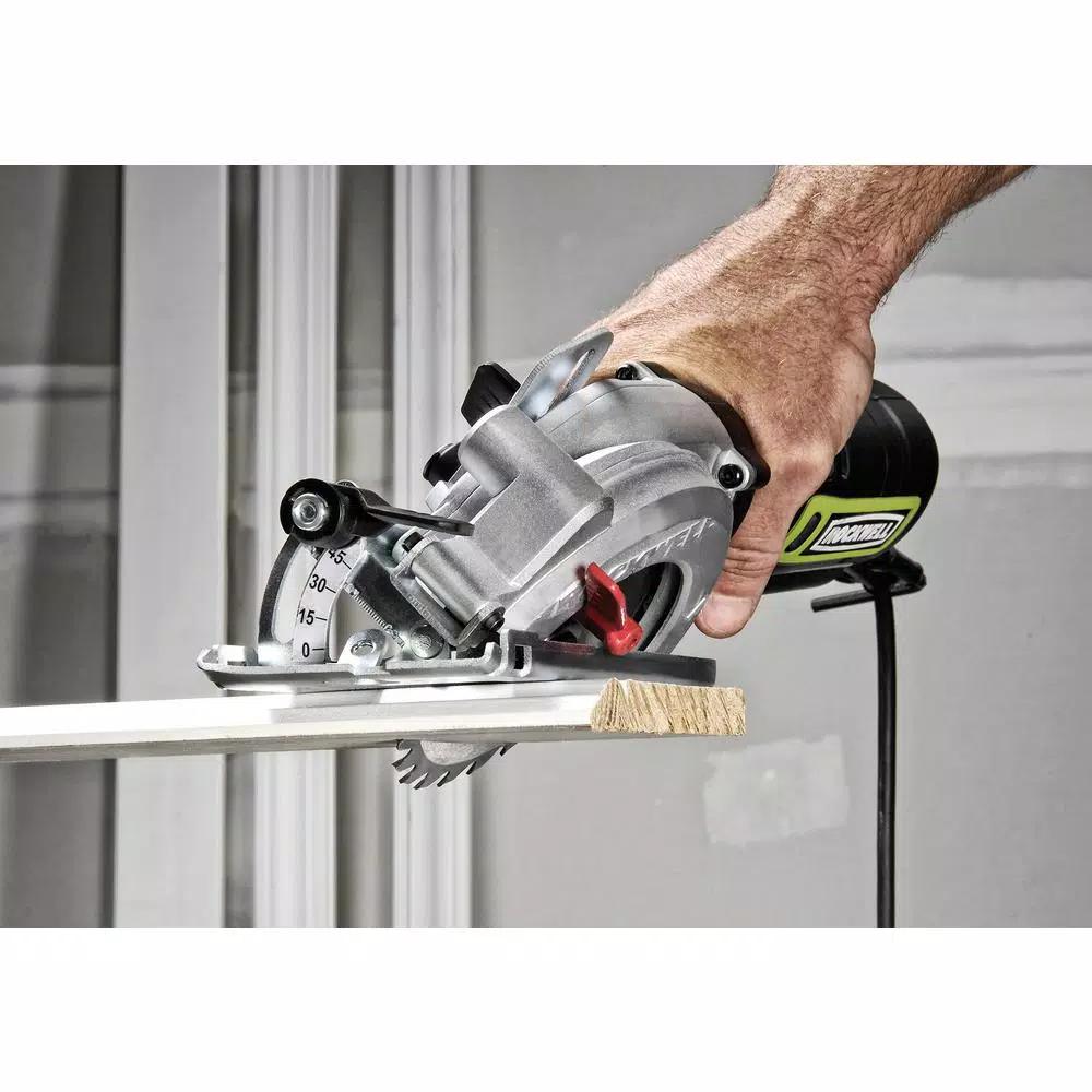 Rockwell 4-1/2 in. 5 Amp Compact Corded Circular Saw