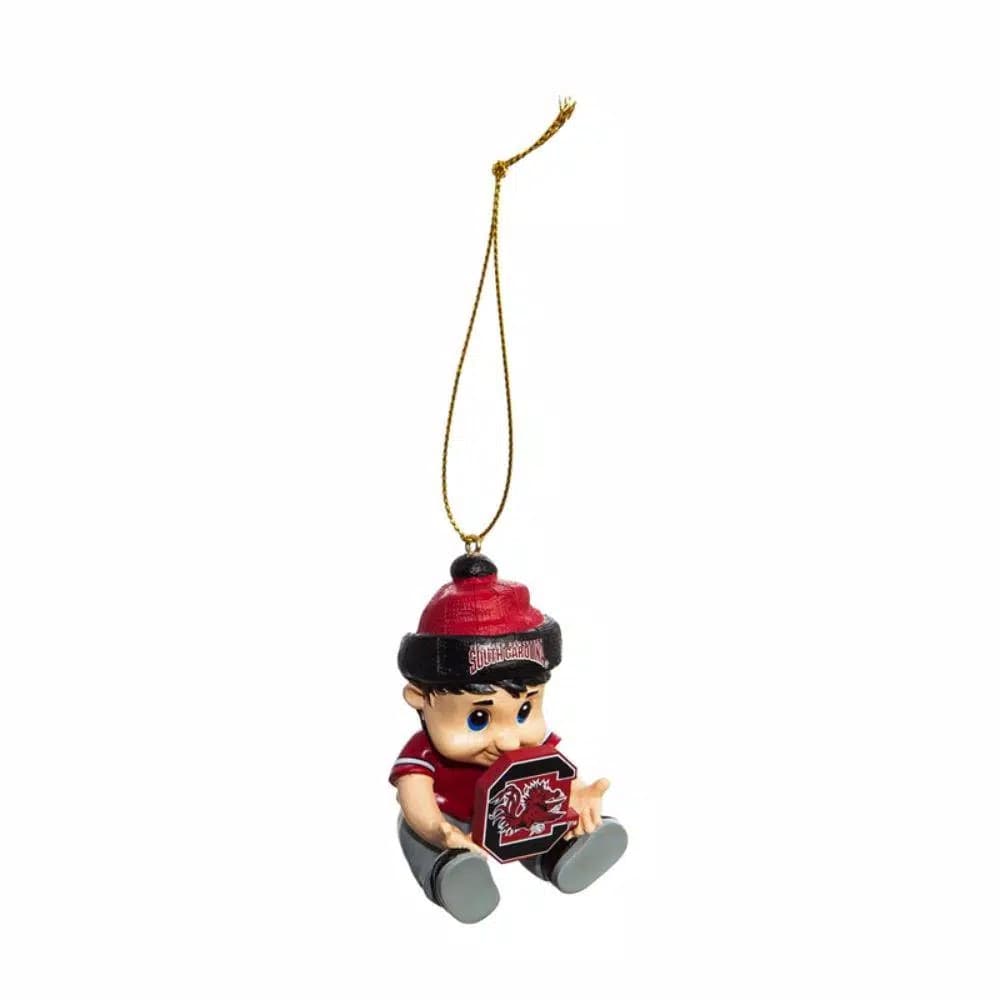 Team Sports America University of South Carolina NCAA New Lil Fan Christmas Ornament