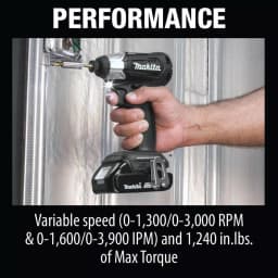 Makita 18V LXT Sub-Compact Brushless Impact Driver Kit with ImpactXPS Socket and Bit Sets thumbnail 9