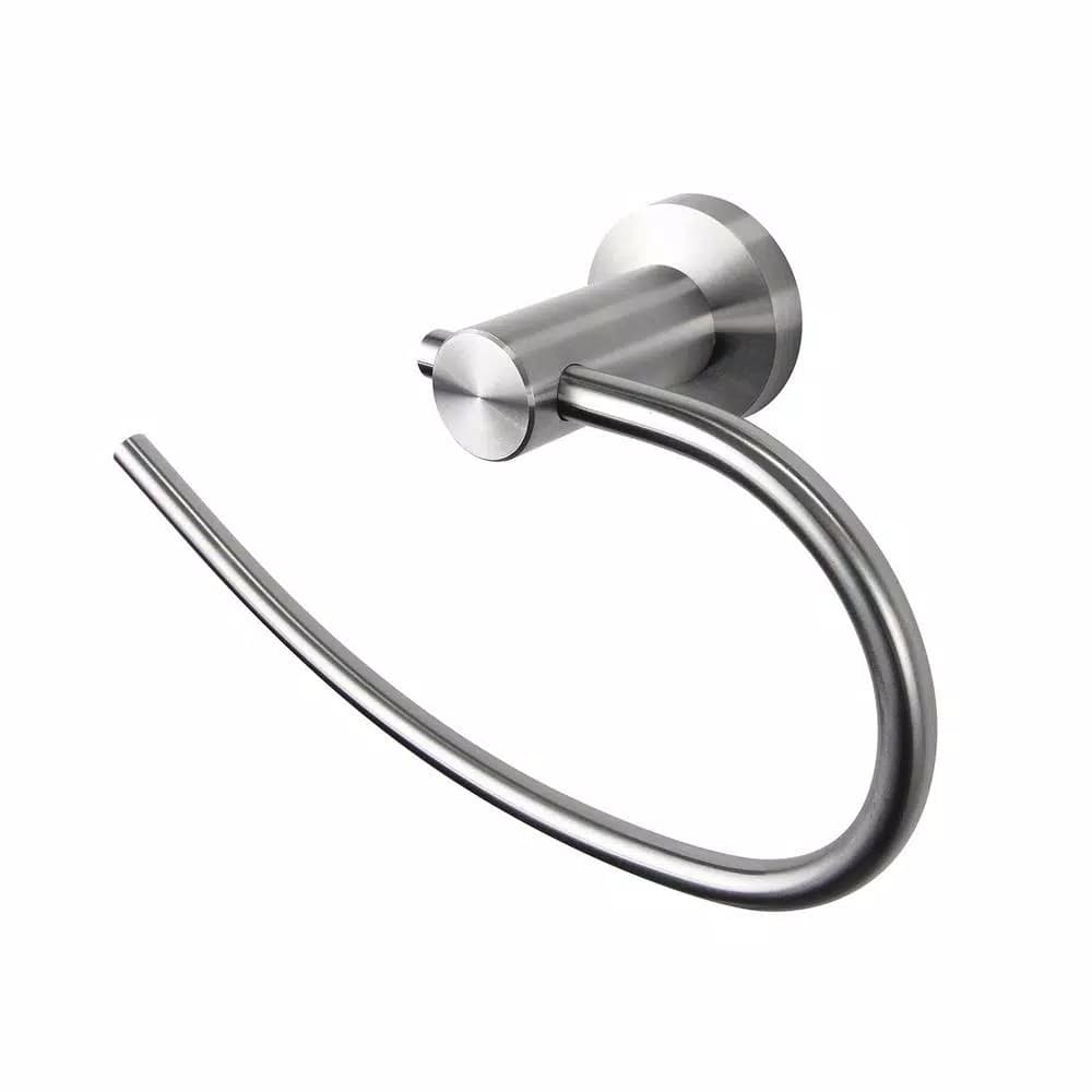 BOANN Stainless Steel Towel Ring - Modern Wall-Mounted Hand Towel Holder