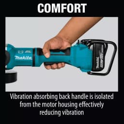 Makita 36V (18V x2) LXT Brushless 9 in. Paddle Switch Angle Grinder Kit with Electric Brake thumbnail 8