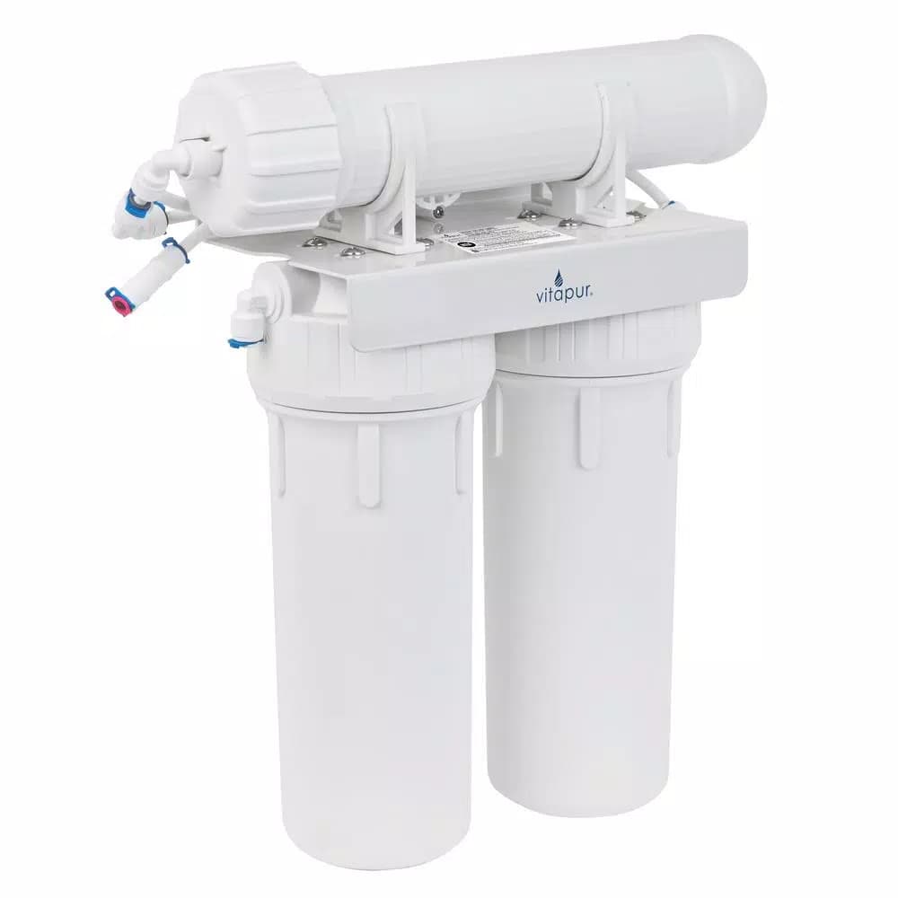 Vitapur 3-Stage Reverse Osmosis Water Filtration System, 23.3 GPD, NSF 58 Certified