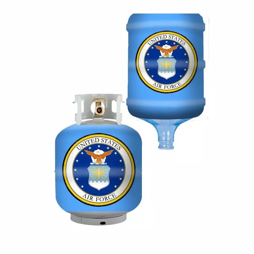 Unbranded Air Force Propane Tank & 5 Gallon Water Cooler Cover - Officially Licensed