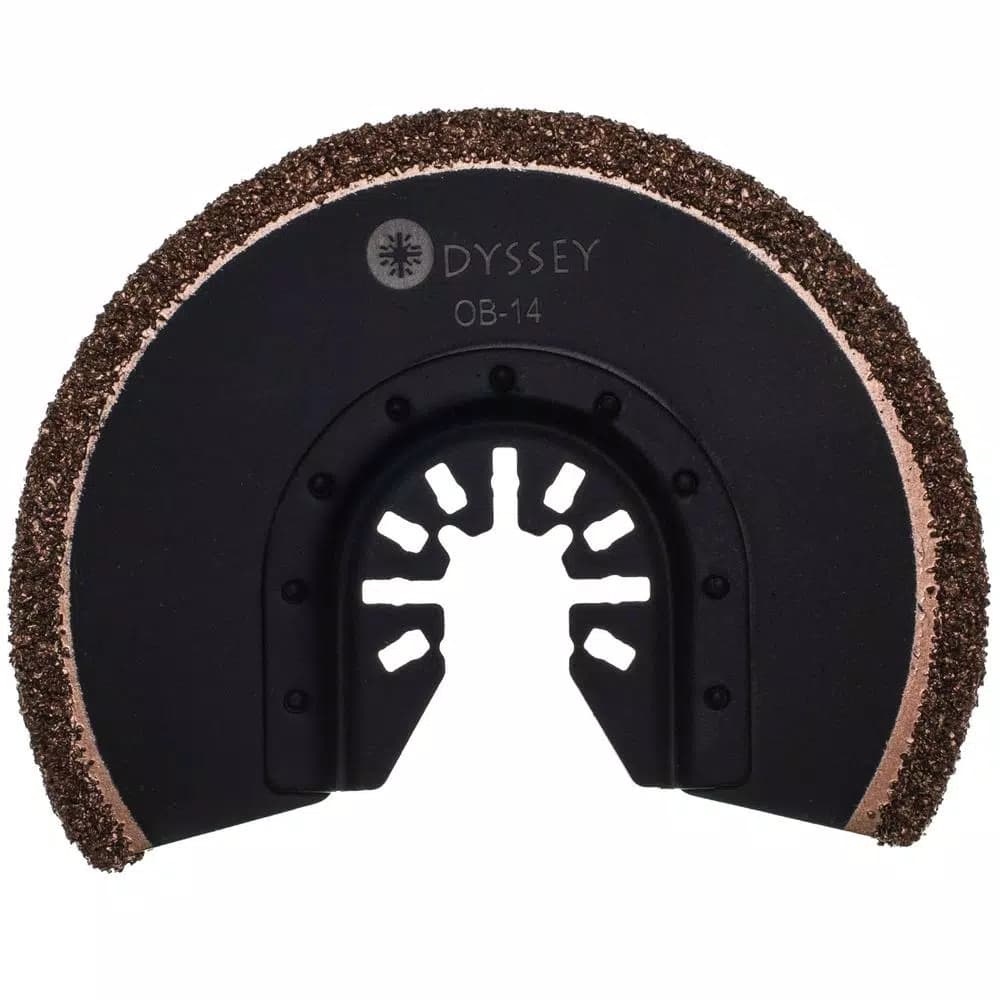 ODYSSEY 10-Piece Oscillating Multi-Tool Grout and Stone Cutting Blade Set