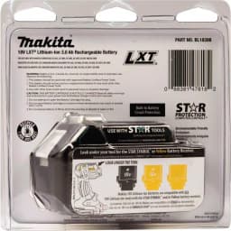 Makita 18V LXT Lithium-Ion 3.0Ah High Capacity Battery Pack with Fuel Gauge (BL1830B) thumbnail 8