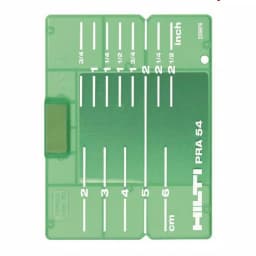 Hilti PRA 54 Green Laser Target Plate, Imperial/Metric, Magnetic thumbnail 5