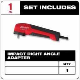 Milwaukee SHOCKWAVE Right Angle Drill Adapter with 1 in. PH2 Bit thumbnail 2