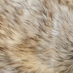 Best Home Fashion Kitt Fox Faux Fur Throw Blanket, 54 in. x 36 in., Grey and Ivory thumbnail 3