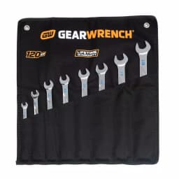 GearWrench 120XP Metric Ratcheting Wrench Set, 8-Piece thumbnail 5
