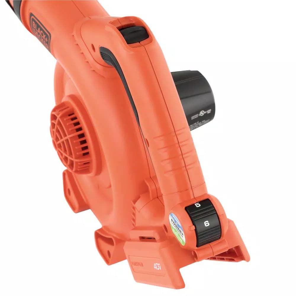 BLACK+DECKER 40V MAX Cordless Handheld Leaf Sweeper, 120 MPH, 90 CFM (Tool Only)