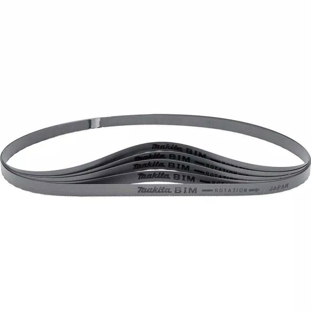 Makita 32-7/8 in. 24 TPI Bi-Metal Compact Portable Band Saw Blades, 5-Pack