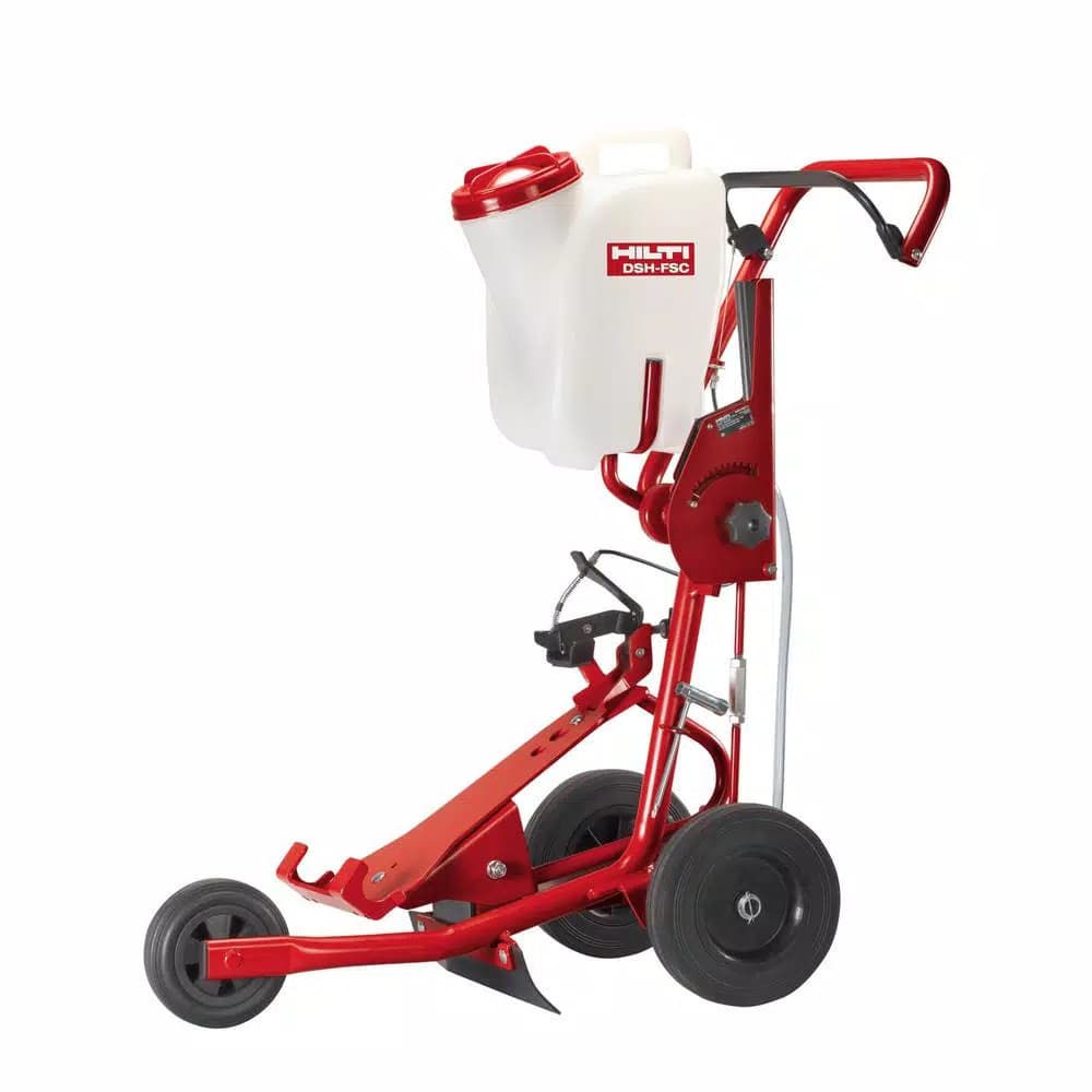 Hilti DSH-FSC Gas Saw Floor Cart with 17L Water Tank