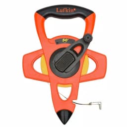 Lufkin Engineers Hi-Viz Orange Fiberglass Tape Measure, 50 ft. thumbnail 1