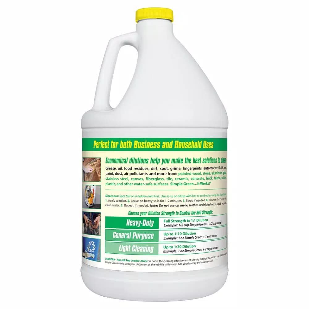 Simple Green Lemon Scent All-Purpose Cleaner and Degreaser, 1 Gallon