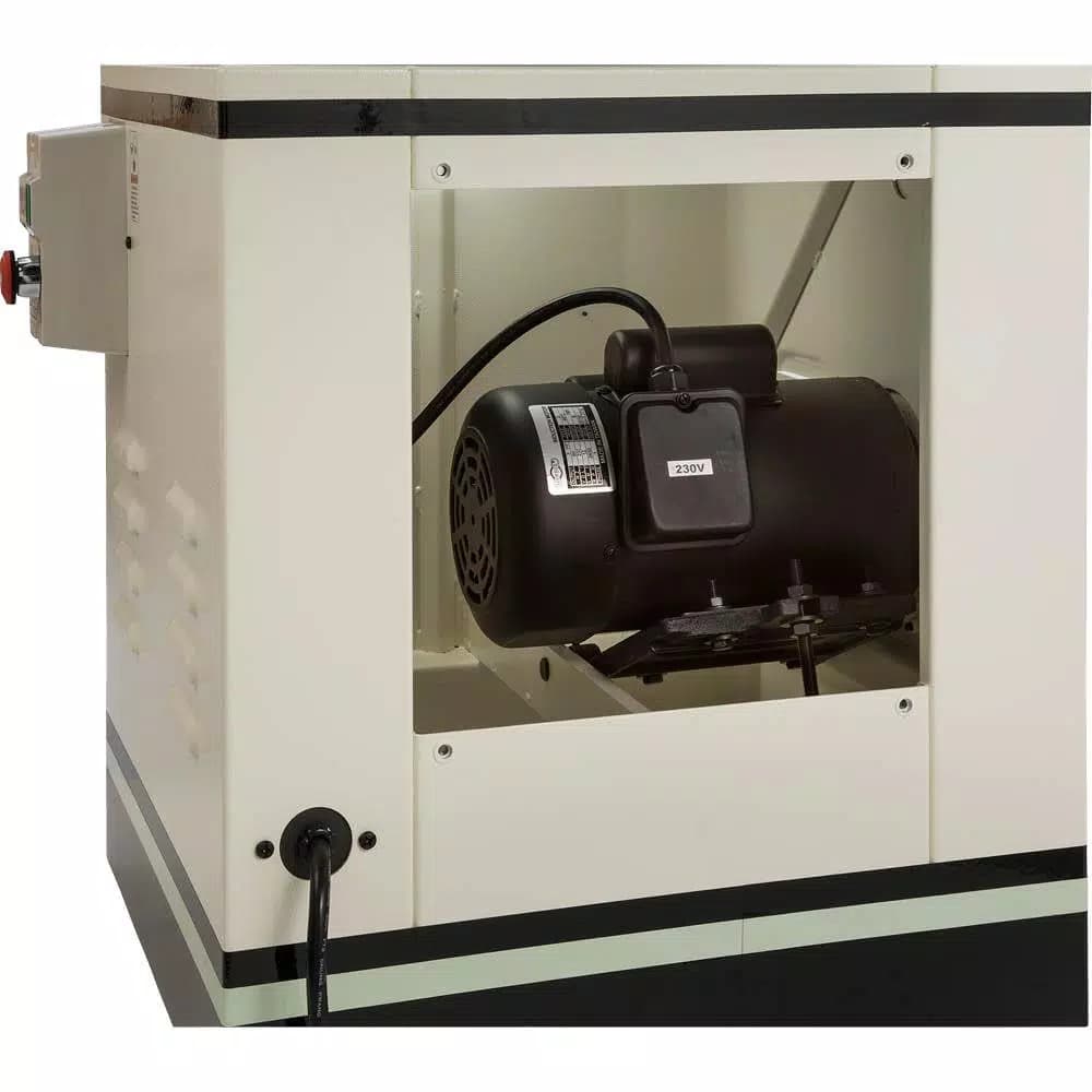 Shop Fox 15 in. Stationary Thickness Planer with 3-Knife Cutterhead, 3 HP, 240V