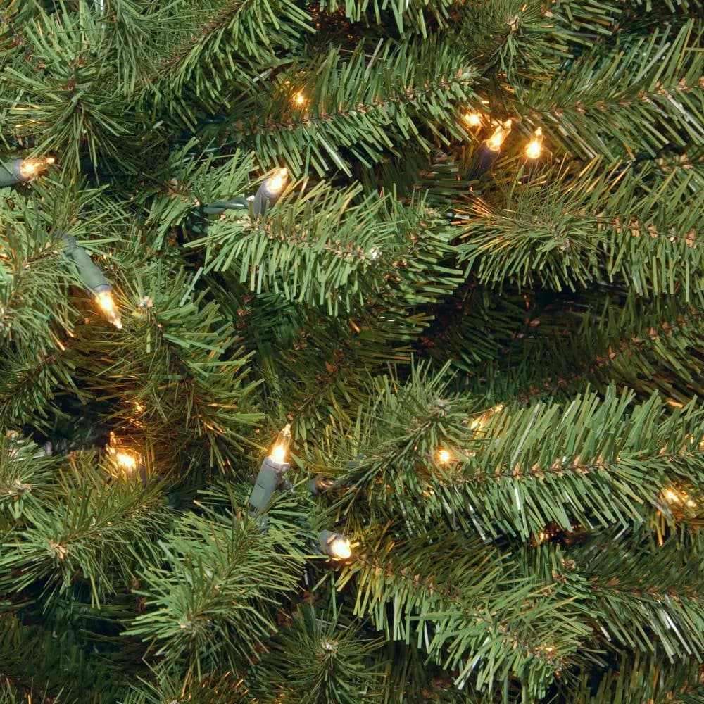 National Tree Company North Valley 7.5 ft. Spruce Artificial Christmas Tree with Dual Color LED Lights