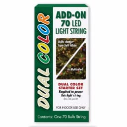 National Tree Company 70 Bulb Dual Color LED Light String Add-On Set, 10 Functions, 23 ft. thumbnail 2