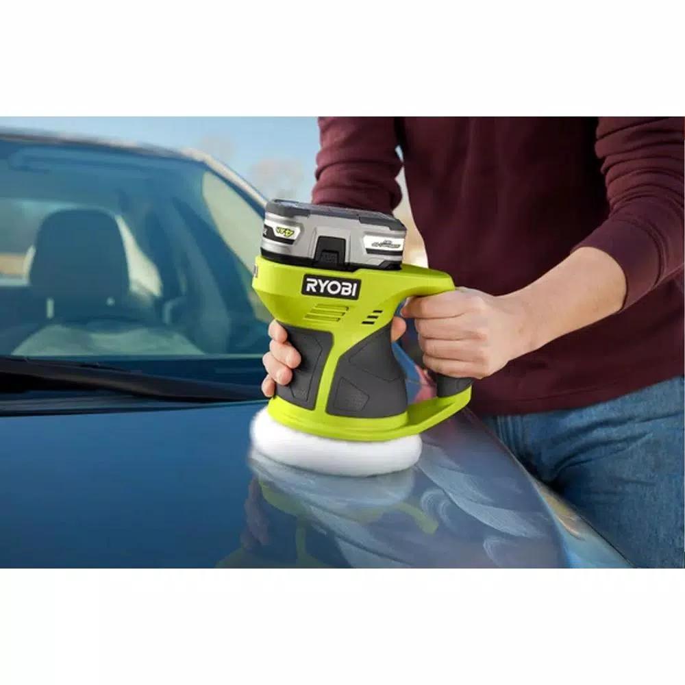 RYOBI 18V ONE+ Cordless 6 in. Buffer, Tool Only