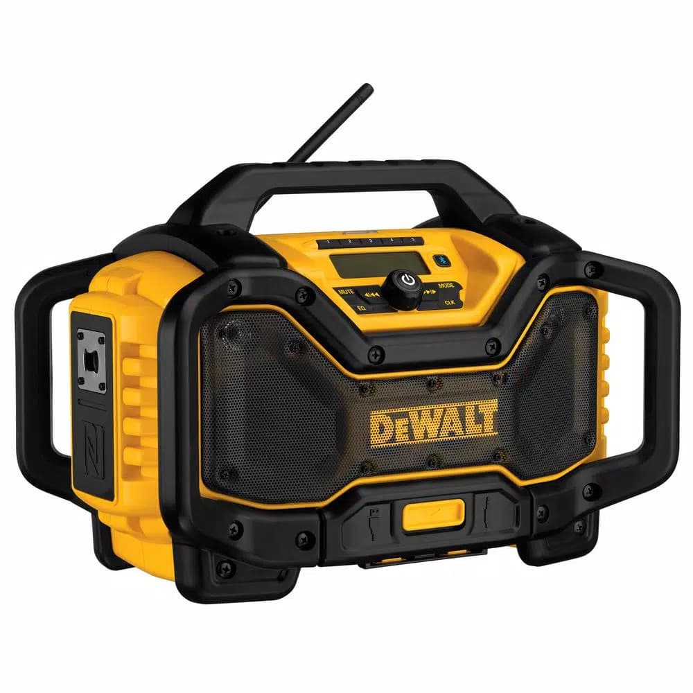 DEWALT FLEXVOLT 12 in. Brushless Sliding Compound Miter Saw Kit with (2) 6.0 Ah Batteries & Jobsite Radio