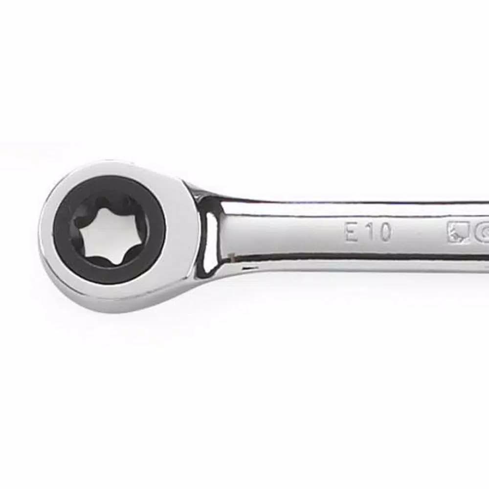 GearWrench E-Torx Ratcheting Double Box-End Wrench, E10 x E12