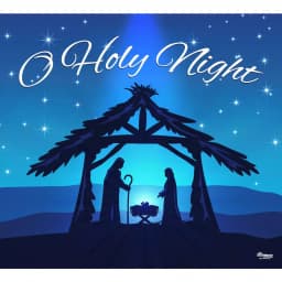 My Door Decor 7 ft. x 8 ft. Nativity Scene O'Holy Night Christmas Garage Door Banner Mural thumbnail 1
