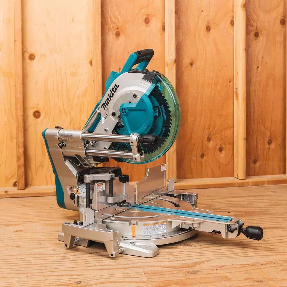 Makita 12 in. Brushless Cordless Dual-Bevel Sliding Compound Miter Saw with Laser (XSL07Z) - Tool Only