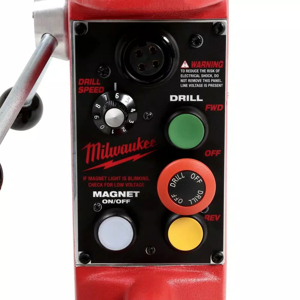 Milwaukee 4203 Electromagnetic Adjustable Position Drill Press Base with 11 in. Travel