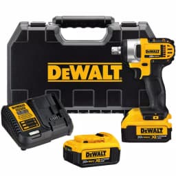 DEWALT 20V MAX Cordless 1/2 in. Impact Wrench Kit with (3) Batteries & Charger thumbnail 8