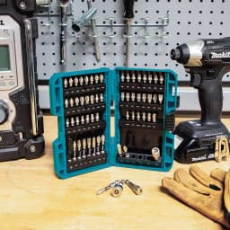 Makita ImpactXPS 60-Piece Impact Rated Bit Set, Hex Shank Alloy Steel Screwdriver Bits thumbnail 5