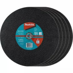Makita 14 in. x 1 in. x 3/32 in. Abrasive Cut-Off Wheel, 36 Grit (5-Pack) thumbnail 1