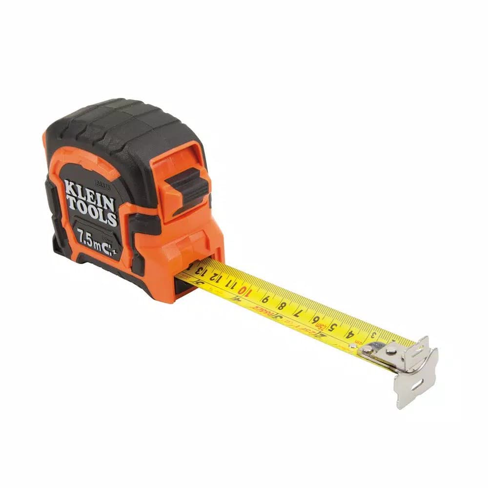 Klein Tools 25 ft. Magnetic Double Hook Tape Measure with 9.5 ft. Standout