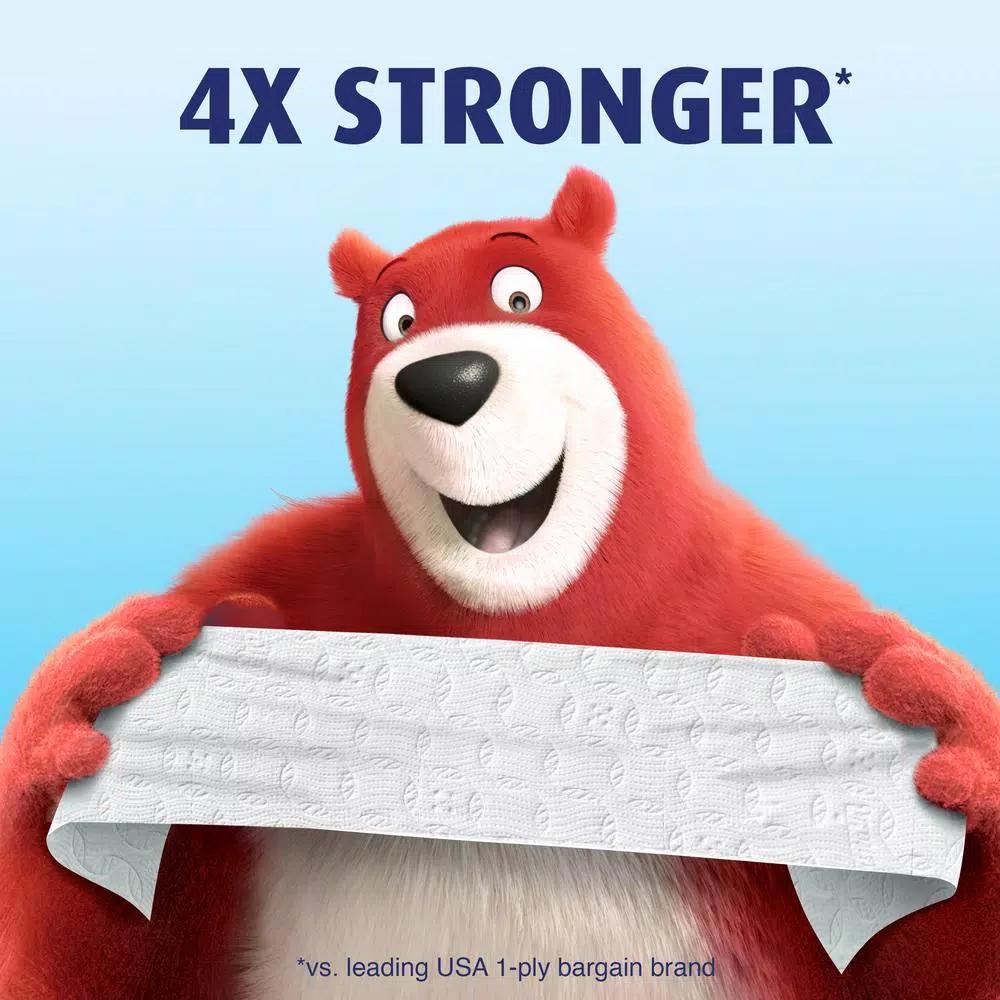 Charmin Ultra Strong Toilet Paper, 2-Ply Mega Plus Rolls, 12 Count Pack