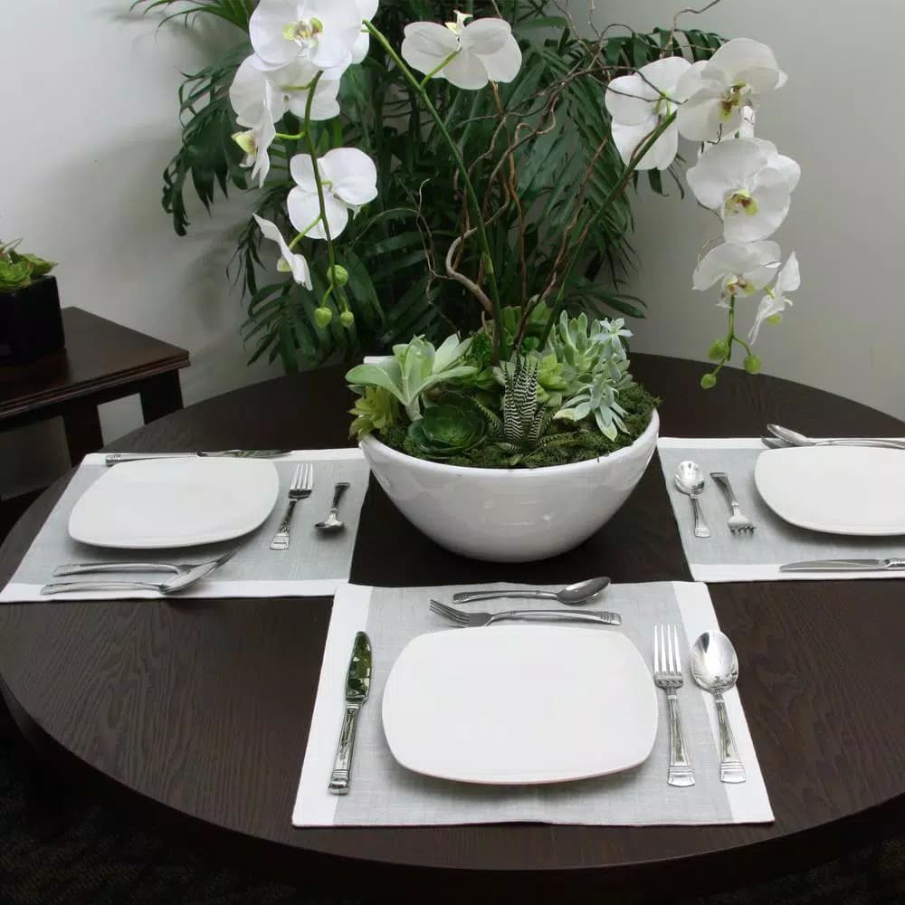 Gibson Cordell 20-Piece Stainless Steel Flatware Set, Service for 4, Mirror Polished
