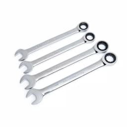 GearWrench 4-Piece Metric Combination Ratcheting Wrench Set thumbnail 1