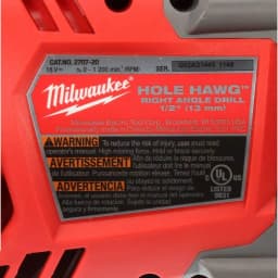 Milwaukee M18 FUEL 1/2 in. Right Angle Hole Hawg Brushless Cordless Drill (Tool-Only) thumbnail 9