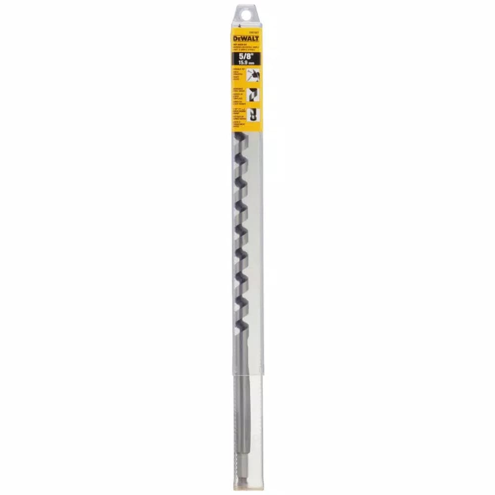 DEWALT 5/8 in. x 17 in. Long Power Ship Auger Bit