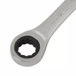 GearWrench 14 mm Combination Ratcheting Wrench, 12-Point Chrome Finish thumbnail 2
