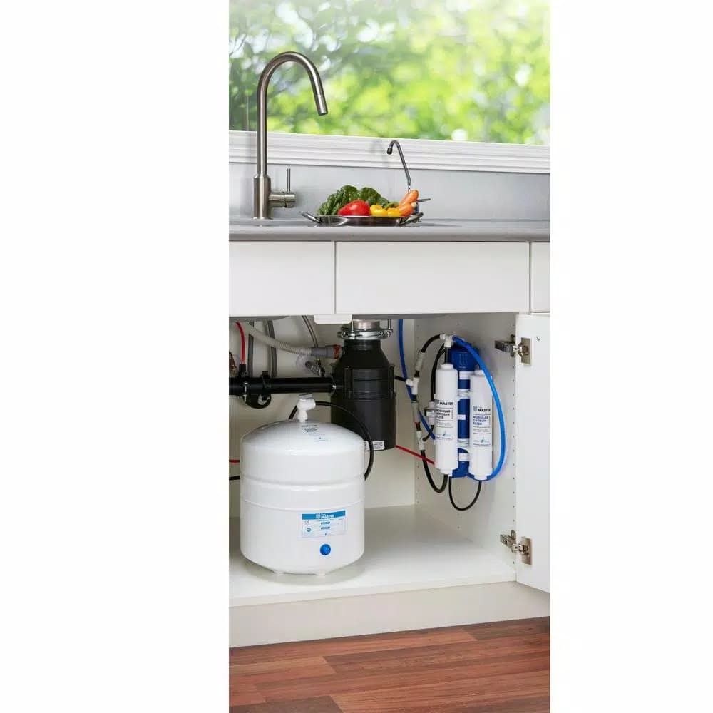 Home Master Undersink Reverse Osmosis Water Filtration System, 5-Stage Purification