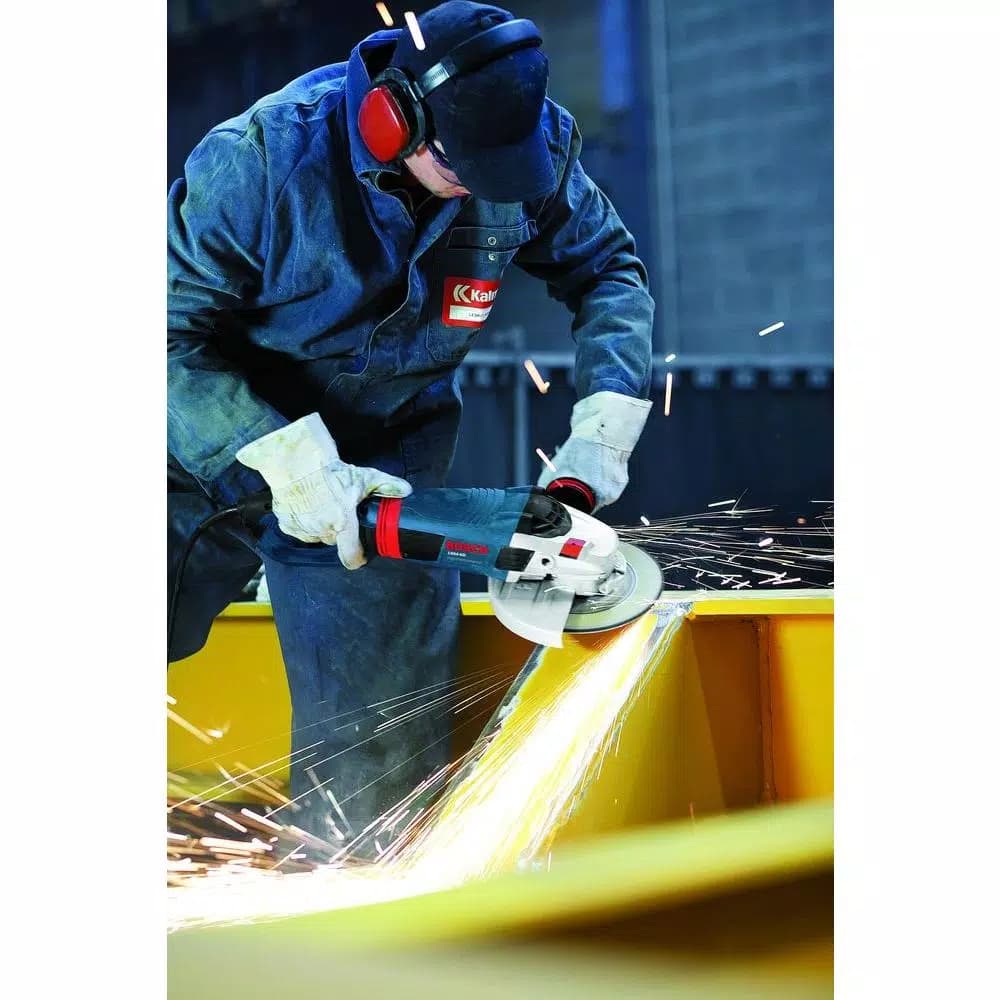 Bosch 15 Amp 9 in. Corded Large Angle Grinder, 6500 RPM