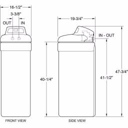 Unbranded EcoPure 42,000 Grain Water Softener with Autosense Technology thumbnail 5