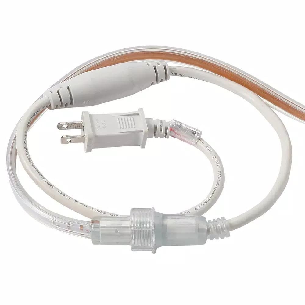 GE StayBright General Electric 19.6 ft. 240-Light LED Bright White Super Bright Tape Light