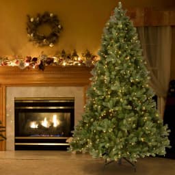 National Tree Company 7.5 ft. Pre-Lit Douglas Fir Down Swept Artificial Christmas Tree with 750 Clear Lights thumbnail 3